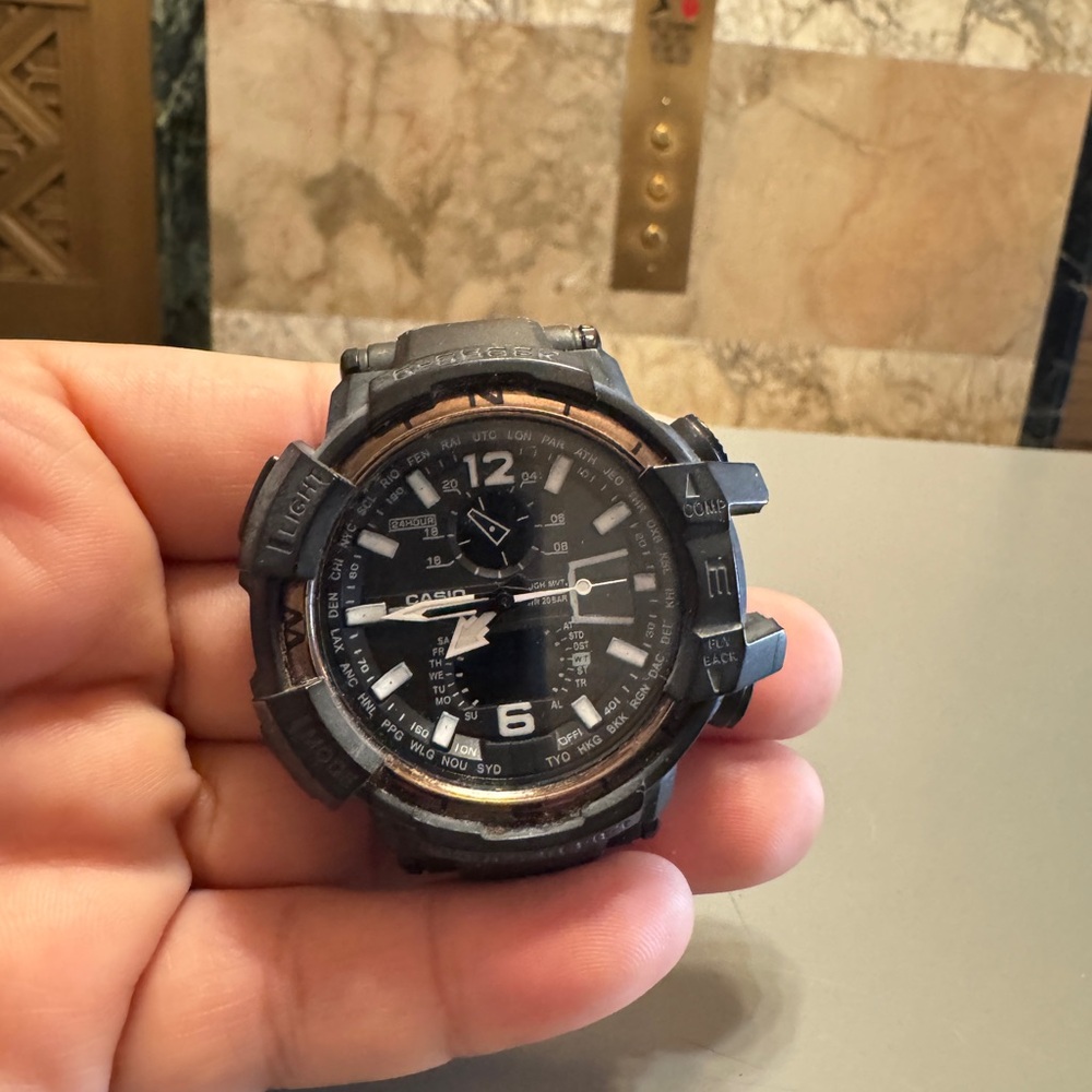 Casio G shock  Rugged Black Men's Watch